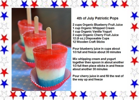 4th of July Patriotic Pops